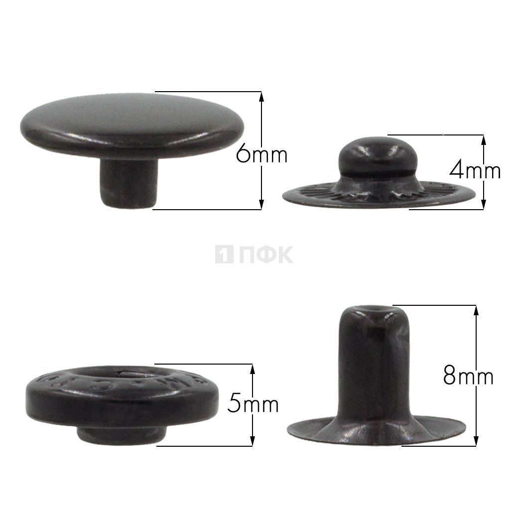 Кнопка для одежды 15мм Альфа сталь цв оксид (уп 720шт) STORM — ПФКР Кнопка для одежды 15мм Альфа сталь цв оксид (уп 720шт) STORM