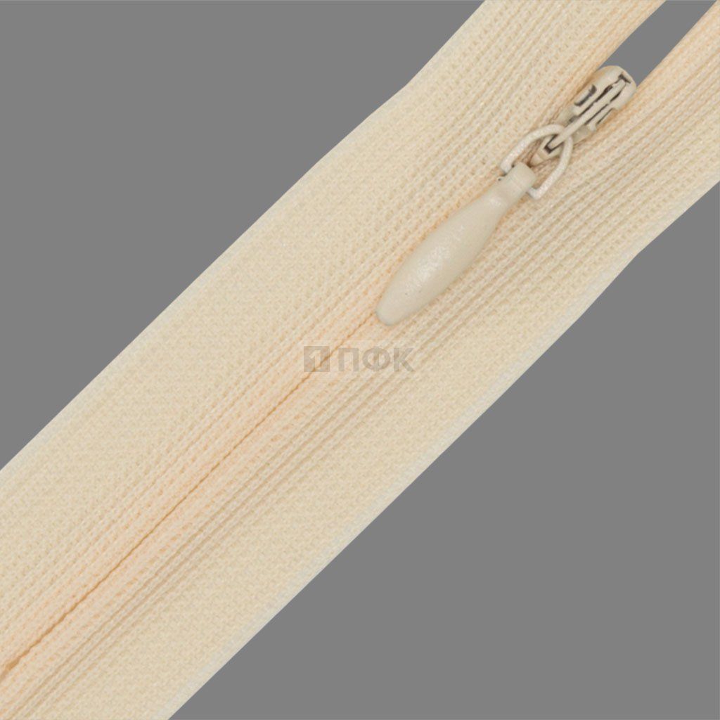 Молния потайная 20см н/р цв 106 (уп 100шт) — ПФКР Молния потайная 20см н/р цв 106 (уп 100шт)