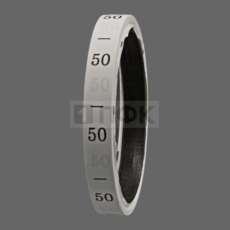 Размерная лента 1*2,5см арт.С14 (рул.270шт) "50" (упак 20шт/кор 1000шт) Размерная лента 1*2,5см арт.С14 (рул.270шт) "50" (упак 20шт/кор 1000шт)