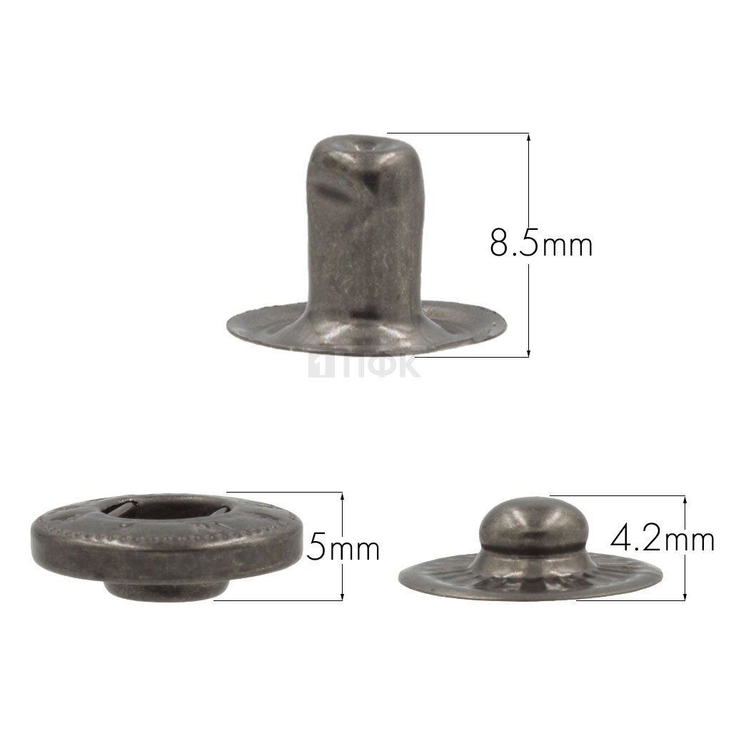 3 Части кнопки для одежды 15мм Альфа нерж цв никель тем (уп 720шт) NEW STAR — ПФКР 3 Части кнопки для одежды 15мм Альфа нерж цв никель тем (уп 720шт) NEW STAR