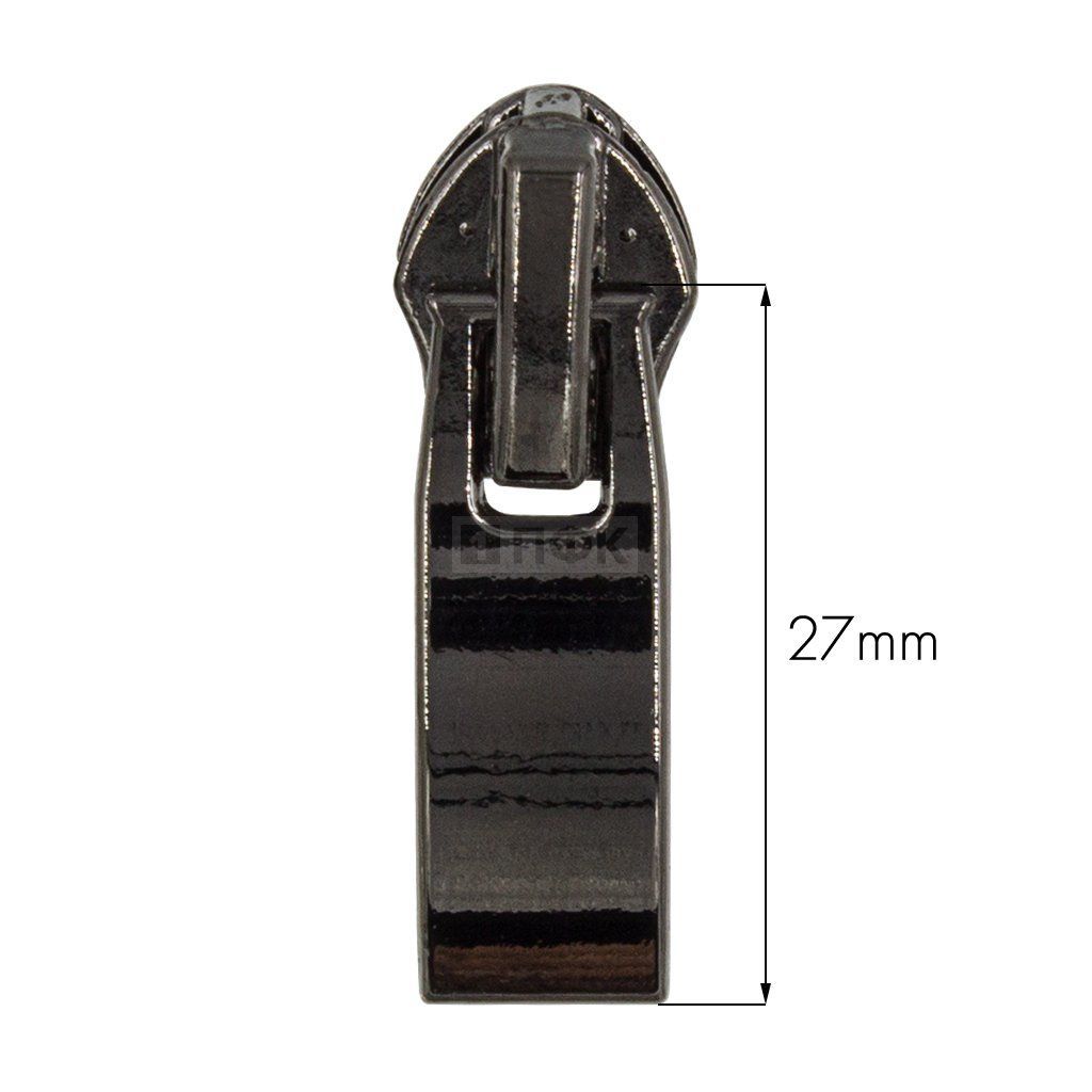 Бегунок для спиральной (витой) молнии тип 7 автомат JDS-2721 ВОЛНА цв темный ник (уп 200шт) — ПФКР Бегунок для спиральной (витой) молнии тип 7 автомат JDS-2721 ВОЛНА цв темный ник (уп 200шт)