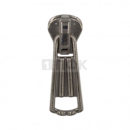 Бегунок трактор тип 5 автомат арт.C6 цв никель черн (уп 500шт/5000шт) Бегунок трактор тип 5 автомат арт.C6 цв никель черн (уп 500шт/5000шт)