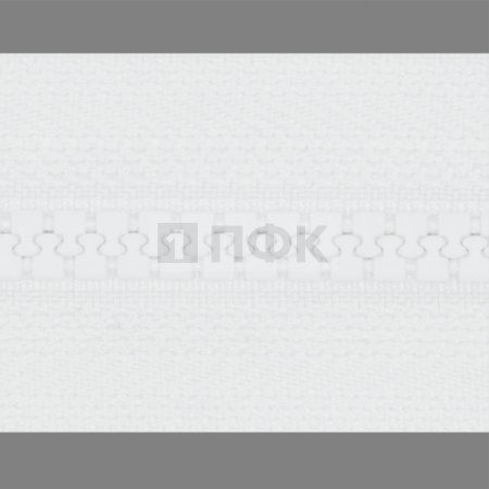 Молния тракторная тип 5 45см разъем цв 101 (уп 50шт) улучшен 26,6 гр/рулонка 4,5гр/бегунок