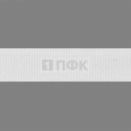 Лента репсовая (тесьма вешалочная) 07мм цв белый (уп 300м/1500м) Лента репсовая (тесьма вешалочная) 07мм цв белый (уп 300м/1500м)