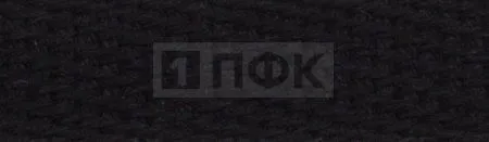 Лента киперная 20мм 4,6гр/м цв черный (рул 100м/кор 1000м)