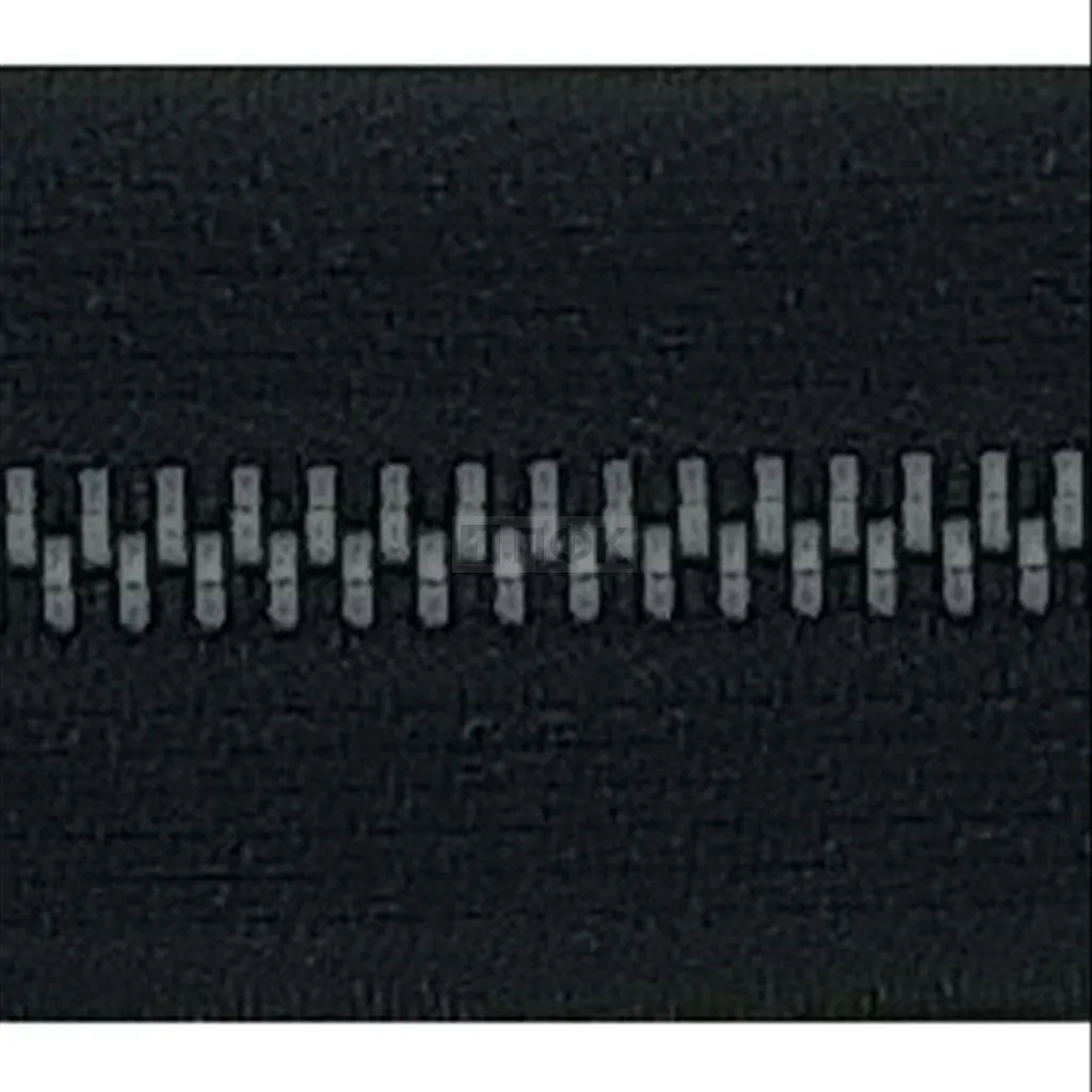 Молния металлическая тип 8 80см разъем цв черный 322 зв оксид (уп 50шт) — ПФКР Молния металлическая тип 8 80см разъем цв черный 322 зв оксид (уп 50шт)