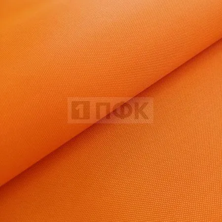 Ткань Oxford 210D PU1000 77гр/м2 шир 150см цв оранжевый 816 (рул 100м)